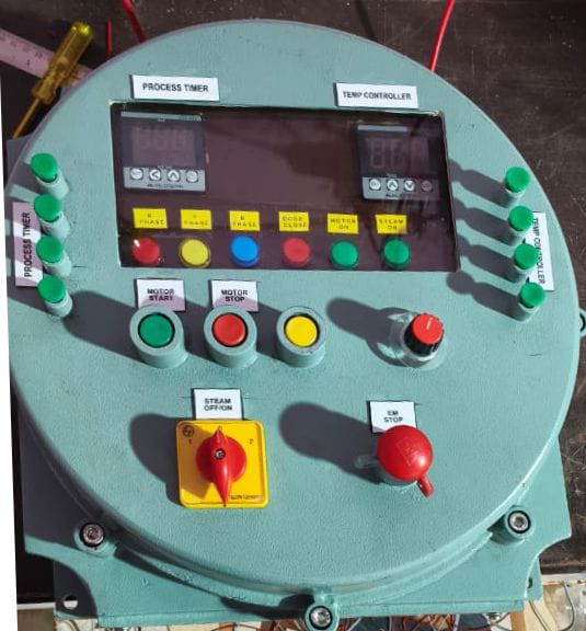 Flameproof Square Control Panel